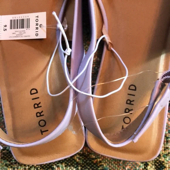 Torrid Squared Toe Slingback Flat (WW) - Picture 8 of 11